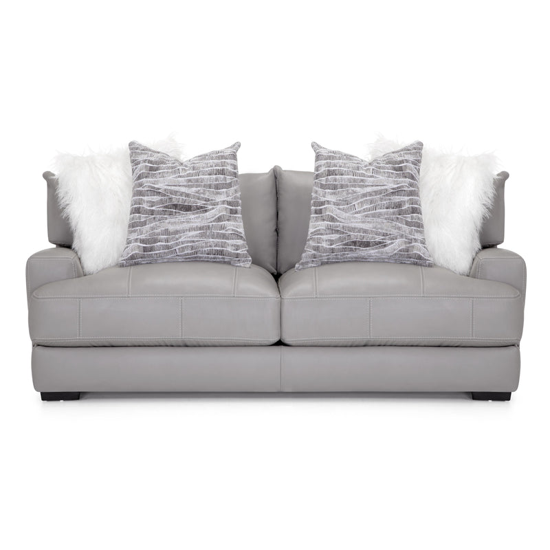 Franklin Antonia Stationary Leather Sofa 909-40 LM90-06 IMAGE 1