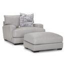 Franklin Antonia Leather Ottoman 909-18 LM90-06 IMAGE 2