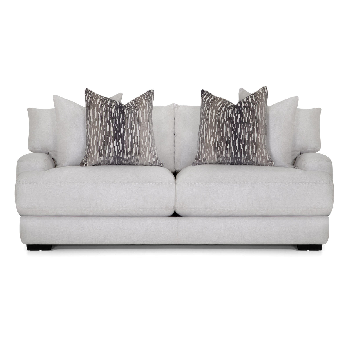 ミュージック Noah Krolikine - The White Lounge Franklin Oslo Stationary Fabric Sofa 808-40 3514-08