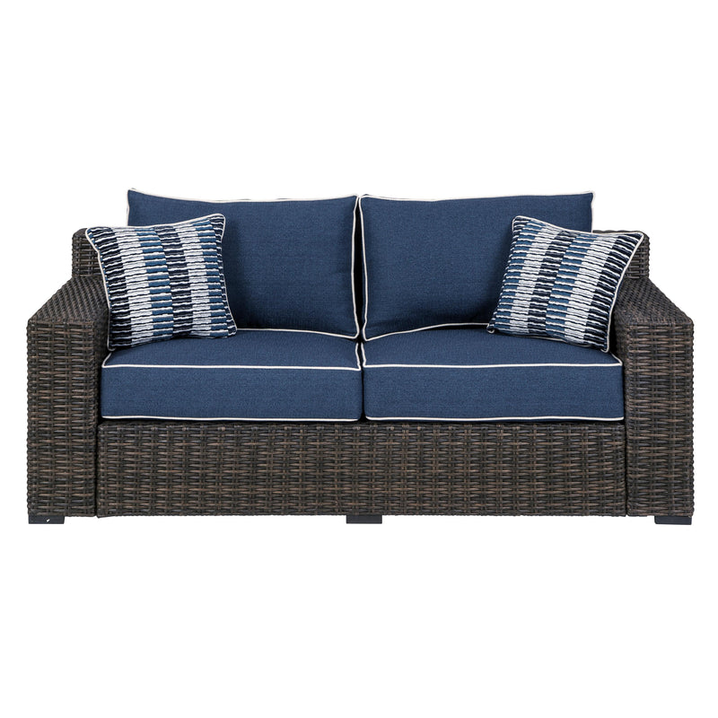 Signature Design by Ashley Outdoor Seating Loveseats P783-835 IMAGE 1