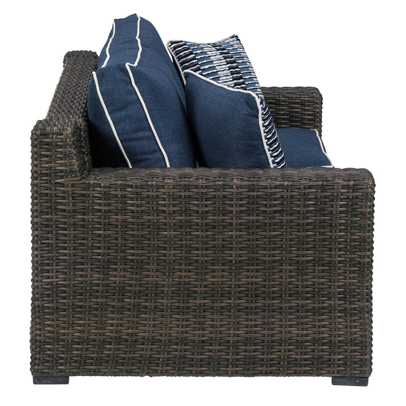 Signature Design by Ashley Outdoor Seating Loveseats P783-835 IMAGE 3