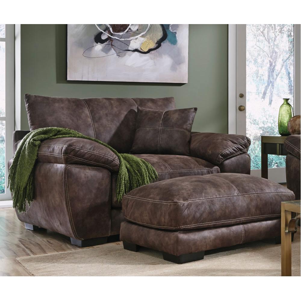 Franklin Teagan Fabric Ottoman 840-18 8708-14