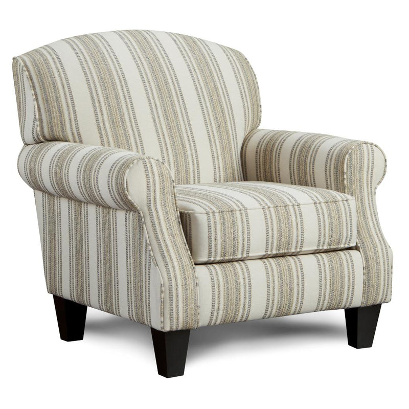 Fusion Furniture Stationary Fabric Accent Chair 532 BIRMINGHAM STERLING IMAGE 1