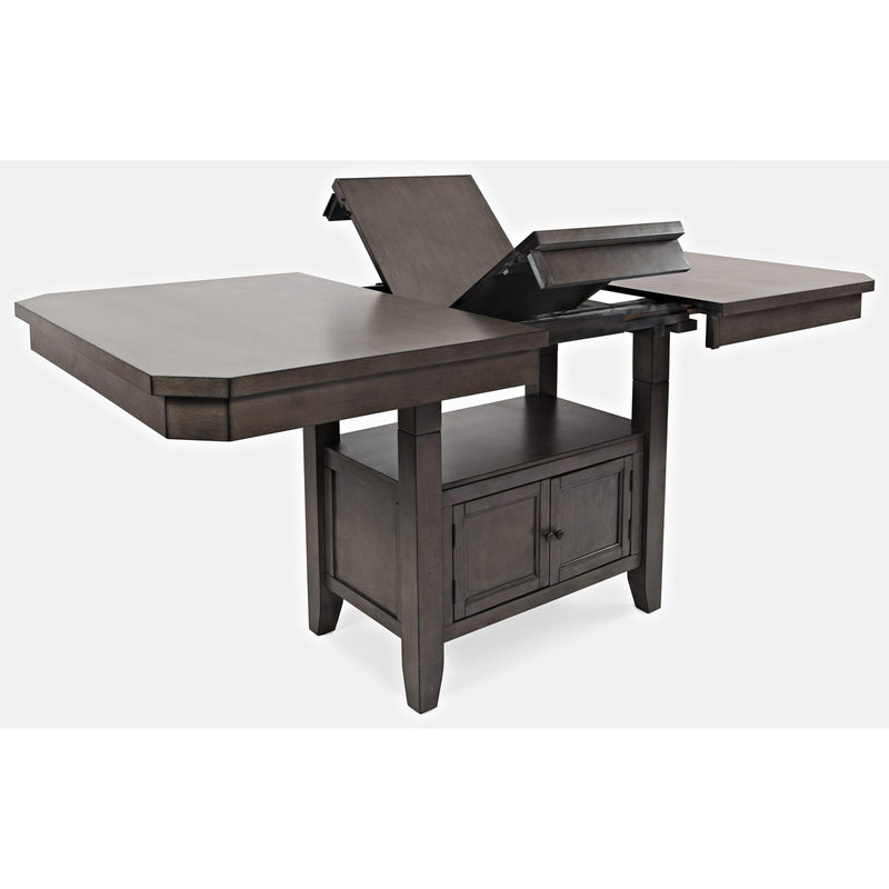 Jofran Manchester Adjustable Height Dining Table with Pedestal Base 1872-78B/1872-78T IMAGE 3