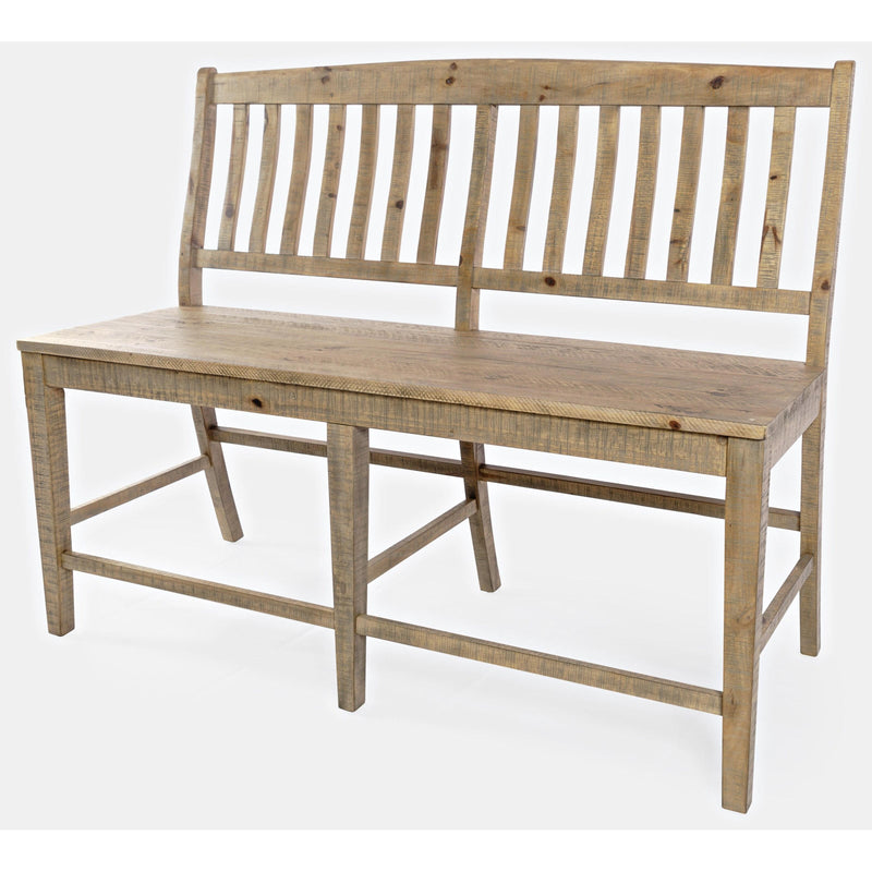 Jofran Carlyle Crossing Counter Height Bench 1921-BS54KD IMAGE 3