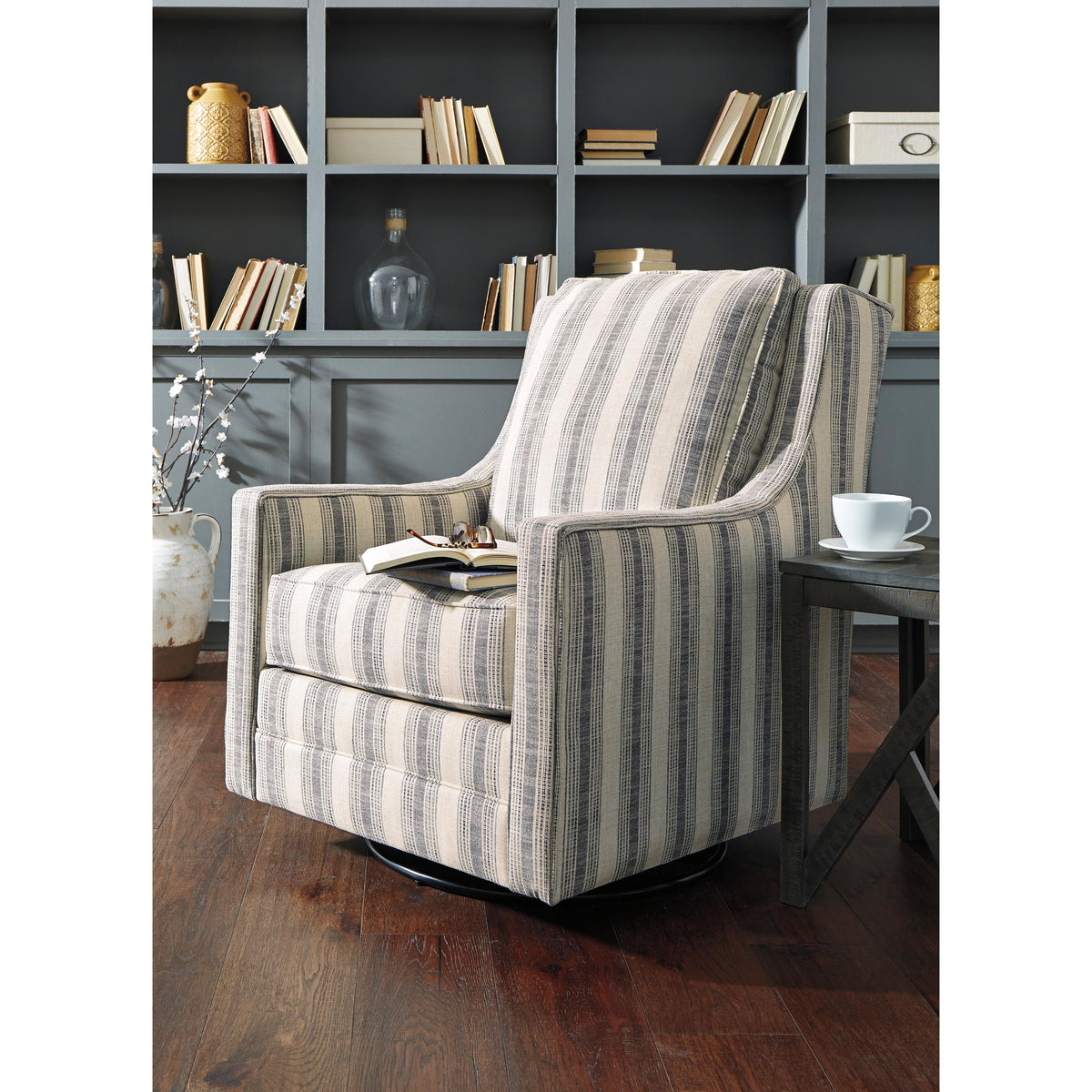 Signature Design by Ashley Kambria A3000207 Swivel Glider Accent Chair