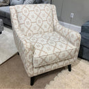 Fusion Furniture Stationary Fabric Accent Chair 240 SEVILLE PAPRIKA IMAGE 1