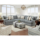 Fusion Furniture Stationary Fabric Accent Chair 290 RIVERDALE QUARRY IMAGE 2