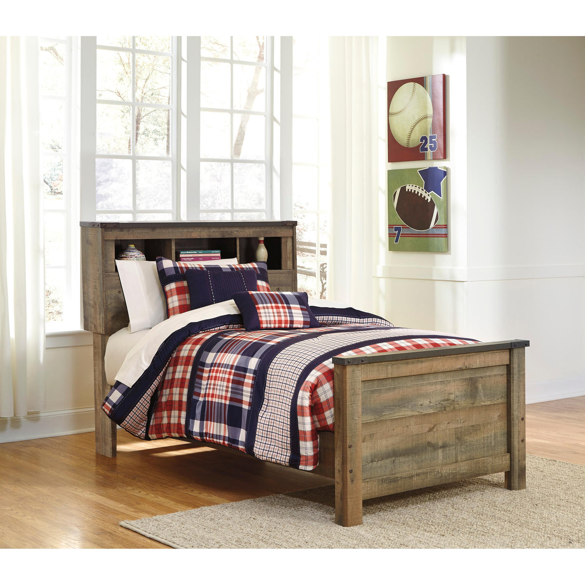 Signature Design by Ashley Trinell B446B21 Twin Bookcase Bed