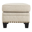Benchcraft Claredon Fabric Ottoman 1560214 IMAGE 3
