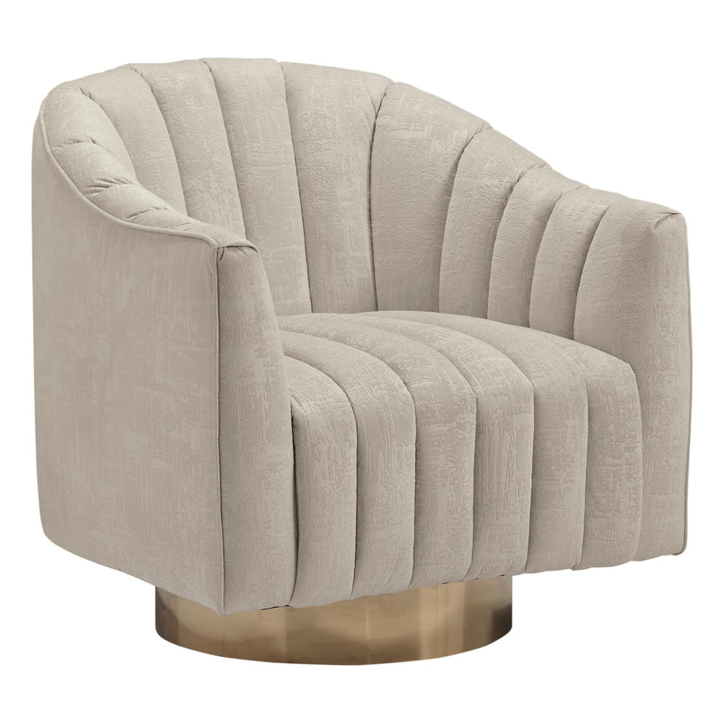 Signature Design by Ashley Penzlin Swivel Fabric Accent Chair