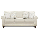 Fusion Furniture Stationary Fabric Sofabed 1144 VANDY HEATHER IMAGE 1