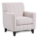 Fusion Furniture Stationary Fabric Accent Chair 702 FAYA HEATHER IMAGE 1