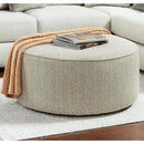 Fusion Furniture Fabric Ottoman 140 MALCOLM FOG IMAGE 1