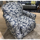 Fusion Furniture Stationary Fabric Accent Chair 532 SOPHIE INDIGO IMAGE 2
