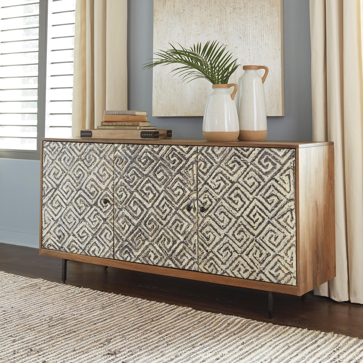 Signature Design by Ashley Kerrings A4000258 Accent Cabinet