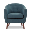 Homelegance Lucille Stationary Fabric Accent Chair 1192BL IMAGE 1