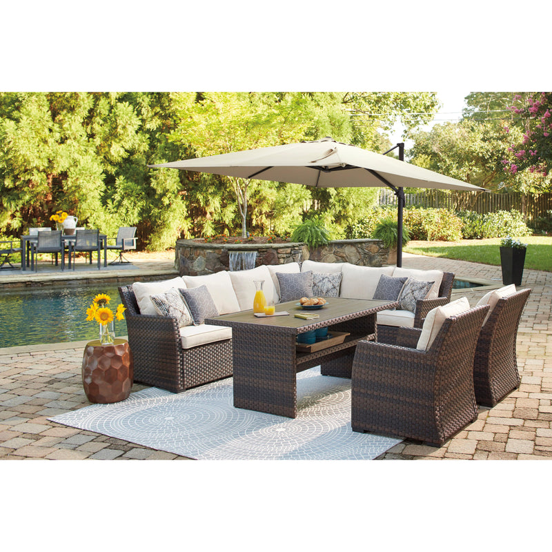 Signature Design by Ashley Outdoor Seating Sectionals P455-822 IMAGE 12