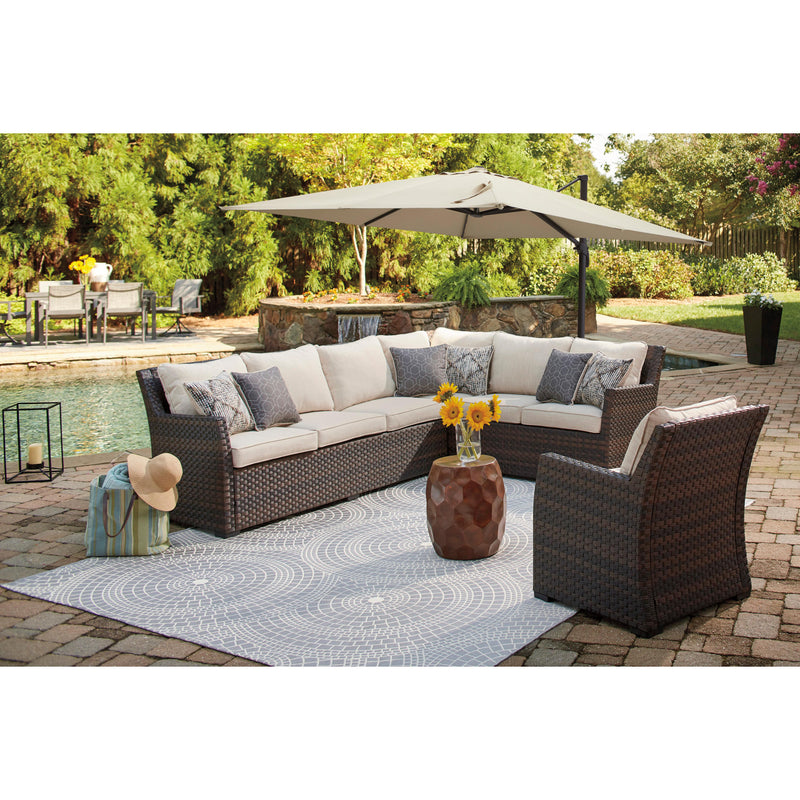 Signature Design by Ashley Outdoor Seating Sectionals P455-822 IMAGE 7
