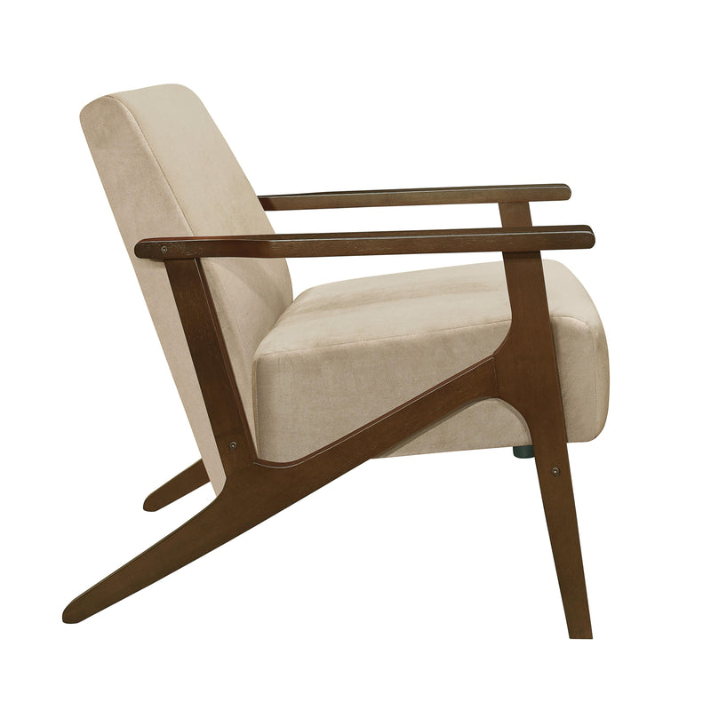 Homelegance August Stationary Fabric Accent Chair 1031BR-1 IMAGE 3