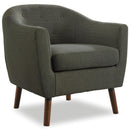 Homelegance Lucille Stationary Fabric Accent Chair 1192GY IMAGE 2