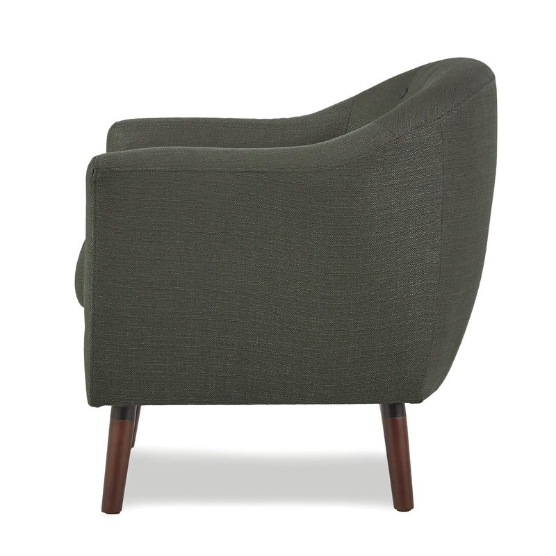 Homelegance Lucille Stationary Fabric Accent Chair 1192GY IMAGE 3