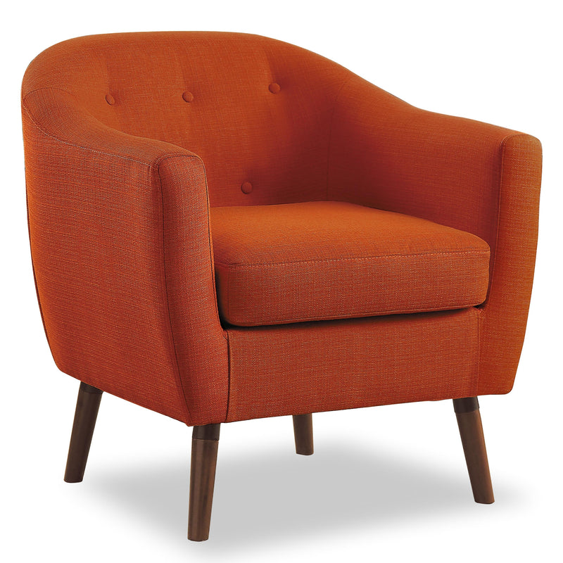 Homelegance Lucille Stationary Fabric Accent Chair 1192RN IMAGE 2