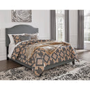 Signature Design by Ashley Adelloni King Upholstered Platform Bed B080-182 IMAGE 5