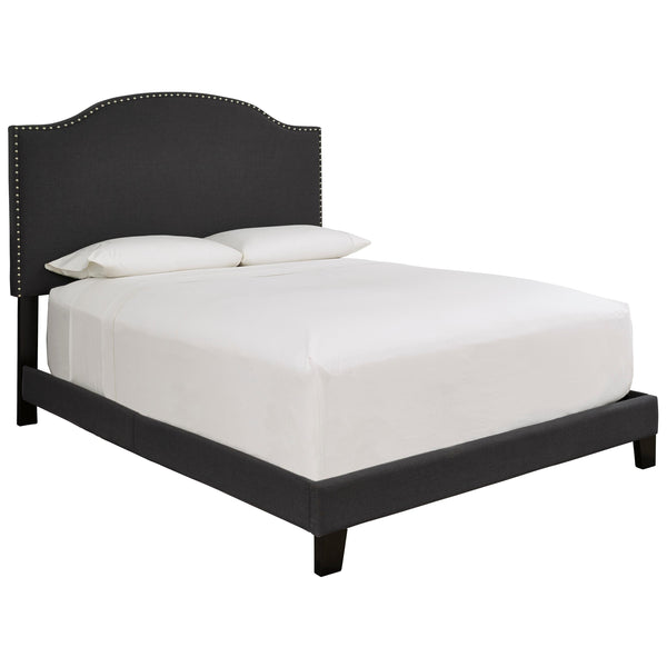 Signature Design by Ashley Adelloni Queen Upholstered Platform Bed B080-281 IMAGE 1