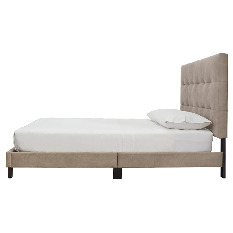 Signature Design by Ashley Adelloni Queen Upholstered Platform Bed B080-681 IMAGE 3