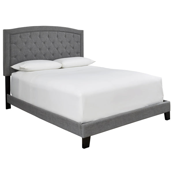 Signature Design by Ashley Adelloni Queen Upholstered Platform Bed B080-781 IMAGE 1