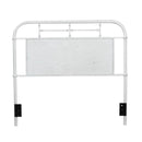  Liberty Furniture Industries Inc. Vintage 179-BR17H-AW Full Metal Headboard - Antique White IMAGE 1