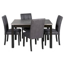 Signature Design by Ashley Garvine 5 pc Dinette D161-225 IMAGE 2