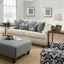 Franklin Brynwood Stationary Fabric Loveseat 86420 3932-29 IMAGE 1