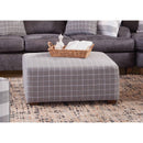 Franklin Darby Fabric Ottoman 78318-3906-05 IMAGE 1