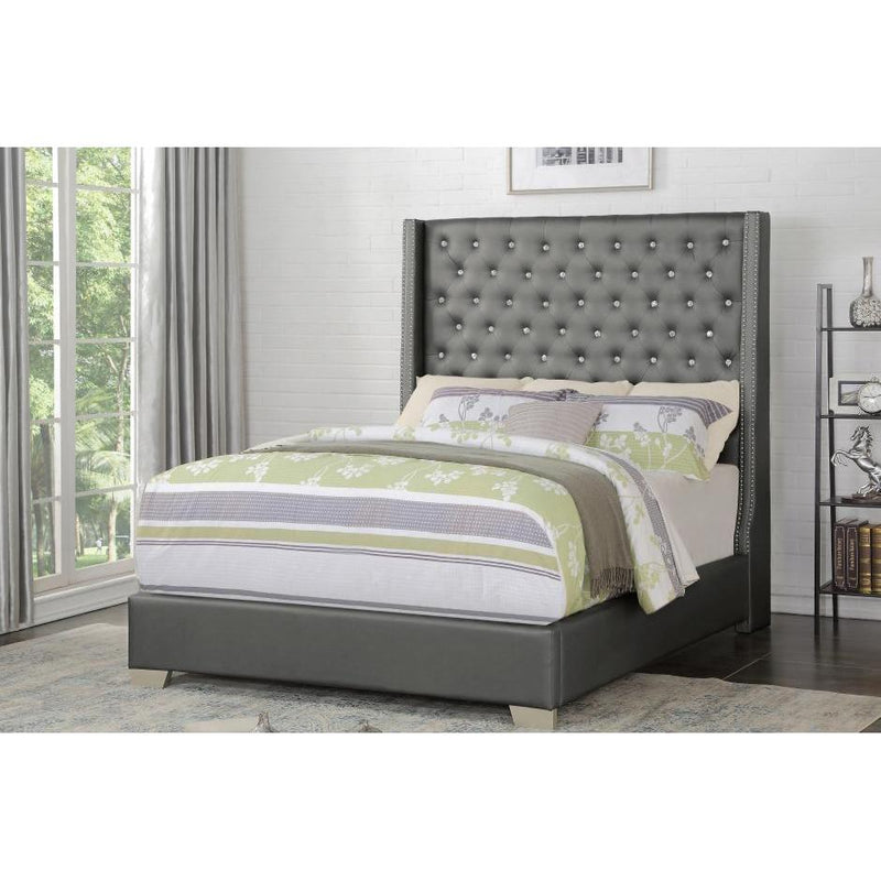 Homelegance Queen Upholstered Panel Bed SH228-1/SH228-3 IMAGE 2