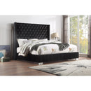 Homelegance Full Upholstered Panel Bed SH228FBLK-1/SH228FBLK-3 IMAGE 2