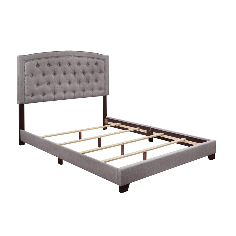 Homelegance King Upholstered Bed SH275KGRY-1 IMAGE 3