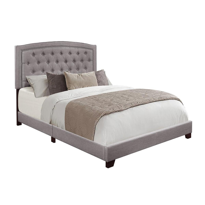Homelegance Queen Upholstered Bed SH275GRY-1 IMAGE 2