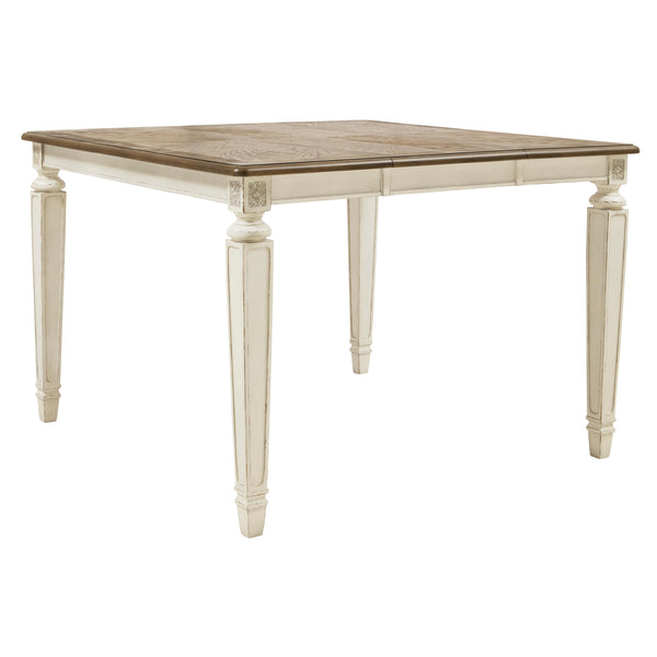 Signature Design by Ashley Square Realyn Counter Height Dining Table D743-32 IMAGE 1