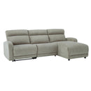 Signature Design by Ashley Colleyville 54405S2 3 pc Power Reclining Sectional with Chaise IMAGE 1
