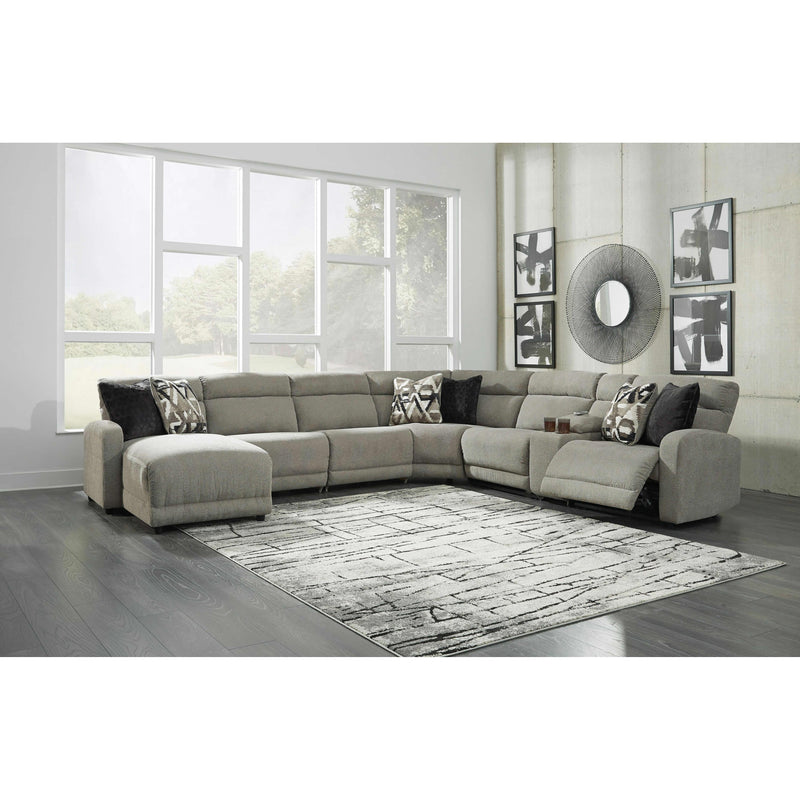 Signature Design by Ashley Colleyville Power Reclining Fabric 7 pc Sectional 5440579/5440546/5440546/5440577/5440531/5440557/5440562 IMAGE 3