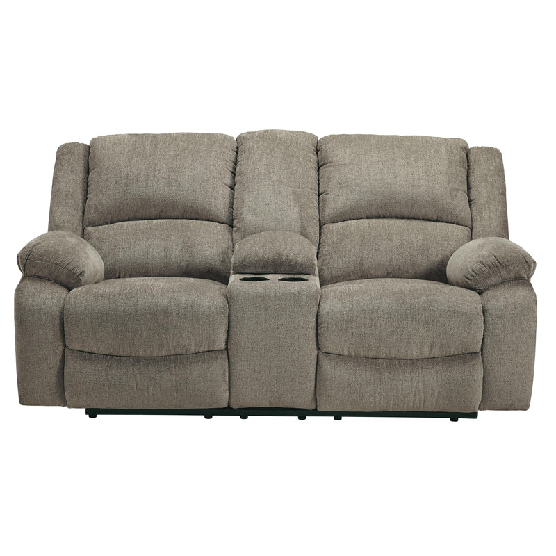 Signature Design by Ashley Draycoll Reclining Fabric Loveseat 7650594 IMAGE 3