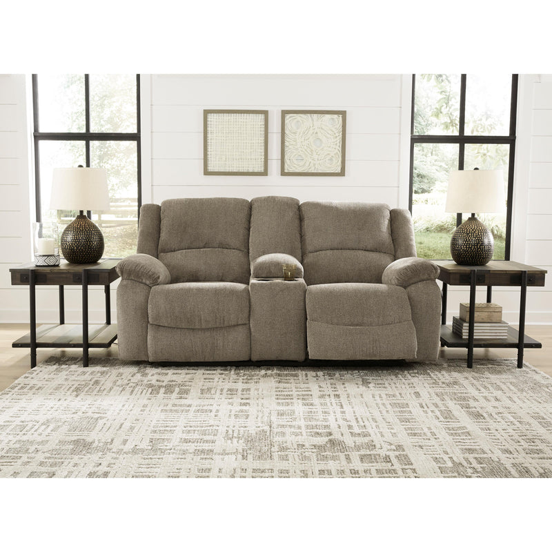Signature Design by Ashley Draycoll Reclining Fabric Loveseat 7650594 IMAGE 6