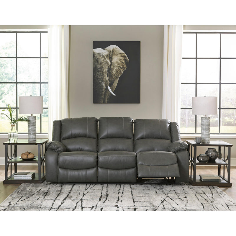Signature Design by Ashley Calderwell Power Reclining Leather Look Sofa 7710387 IMAGE 5