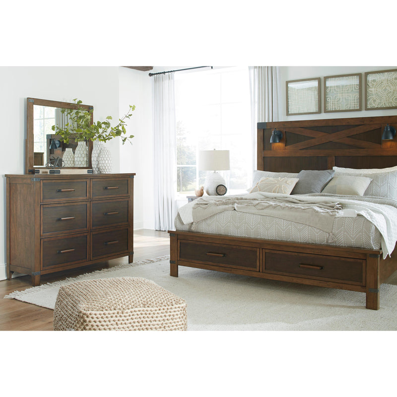 Benchcraft Wyattfield King Panel Bed with Storage B759-58/B759-56S/B759-97 IMAGE 8