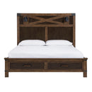 Benchcraft Wyattfield California King Panel Bed with Storage B759-58/B759-56S/B759-94 IMAGE 2