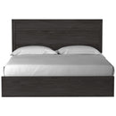 Signature Design by Ashley Belachime B2589B4 King Panel Bed IMAGE 2
