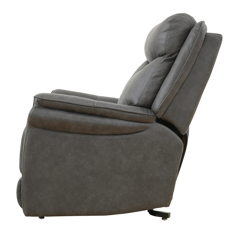  Signature Design by Ashley Lorreze Leather Look Lift Chair with Heat and Massage 8530512 IMAGE 6