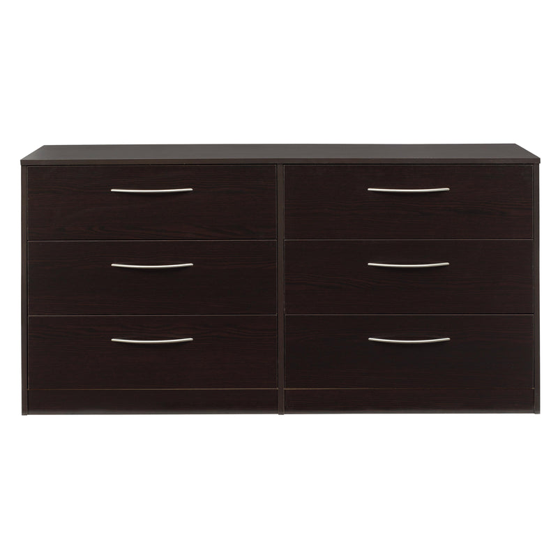 Signature Design by Ashley Finch EB3392-131 Six Drawer Dresser IMAGE 1